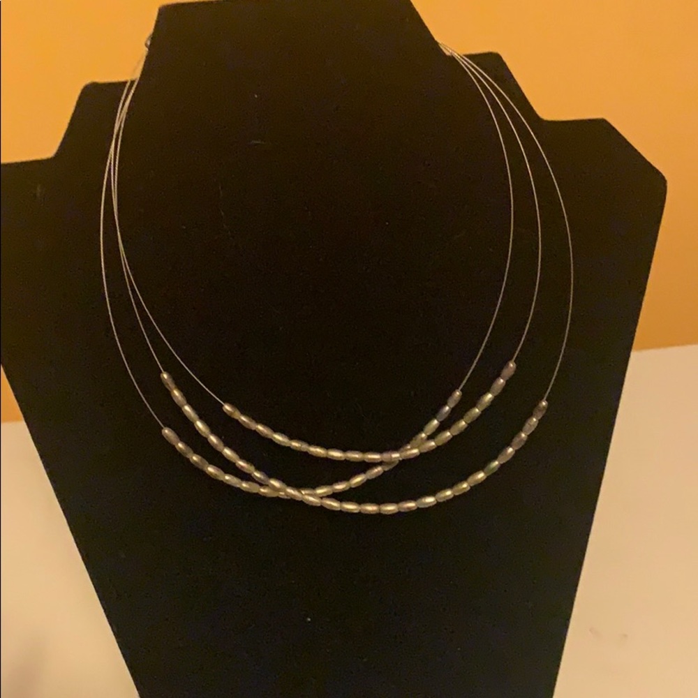 Silver necklace